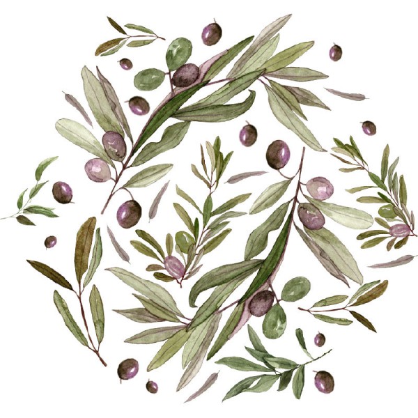 Papier Peint Aquarelle Fabricius — Ambiance 2