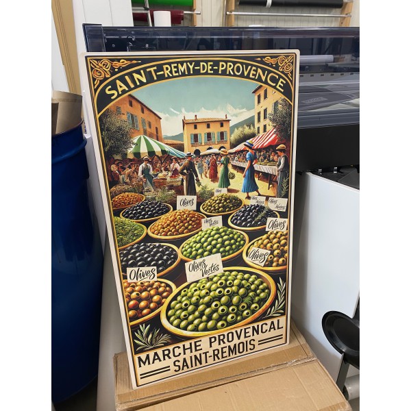 Marché Provençal : Les Olives de Saint-Rémy – vue 2 | Manufacture Arssans