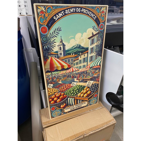Marché en Provence : Saveurs et Couleurs de Saint-Rémy – vue 2 | Manufacture Arssans