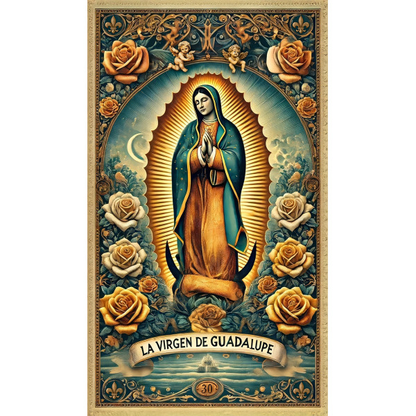 La Virgen de Guadalupe : Lumière et Dévotion Éternelle — Manufacture Arssans