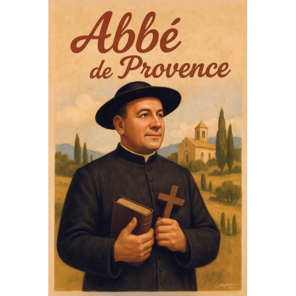 Abbé de Provence – affiche & plaque vintage | Manufacture Arssans