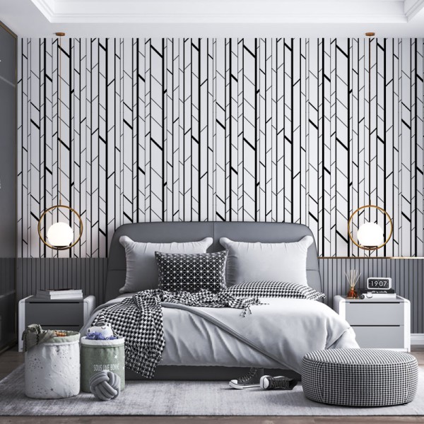 Papier Peint Modern Silva — Ambiance 1