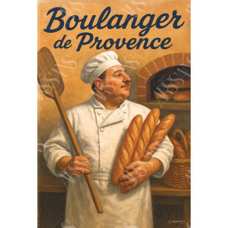 Magnet Boulanger de Provence