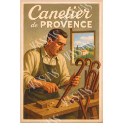 Magnet Canetier de Provence