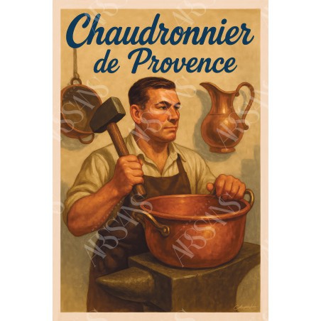 Magnet Chaudronnier de Provence
