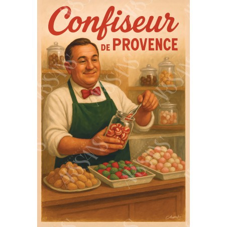 Magnet Confiseur de Provence