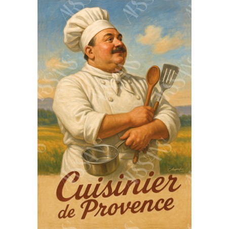 Magnet Cuisinier de Provence