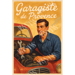 Magnet Garagiste de Provence