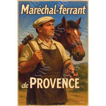 Magnet Maréchal-ferrant de Provence