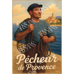 Magnet Pêcheur de Provence