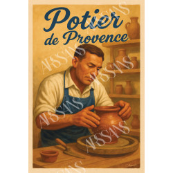 Magnet Potier de Provence