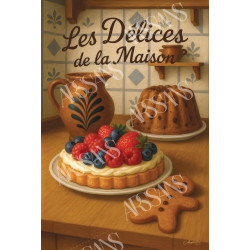 Magnet Les délices de la maison