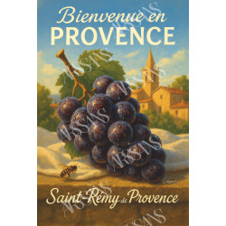 À l’ombre des vignes – Raisin noir de Saint-Rémy