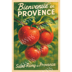 Pommes d’automne – Rouge des vergers provençaux
