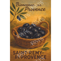L’or noir de Provence – Panier d’olives