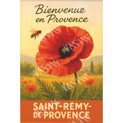 Matin rouge – Coquelicot en Provence