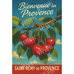 Rouge éclat – Cerises de Provence au soleil