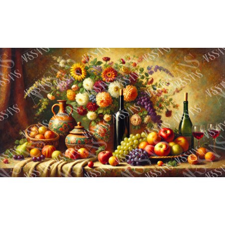 Délices et Générosité de la Vie – affiche & plaque vintage | Manufacture Arssans