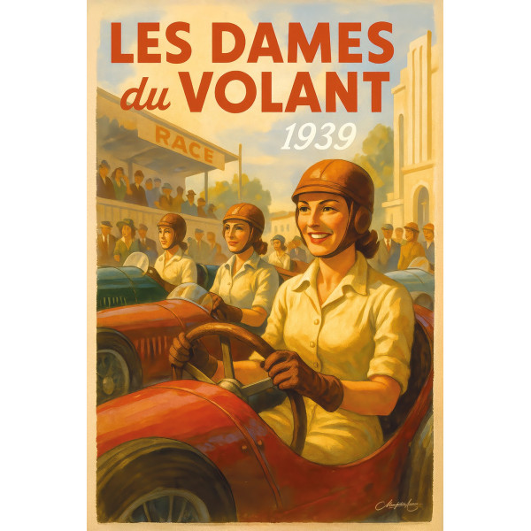 Les dames du volant 1939 — Manufacture Arssans