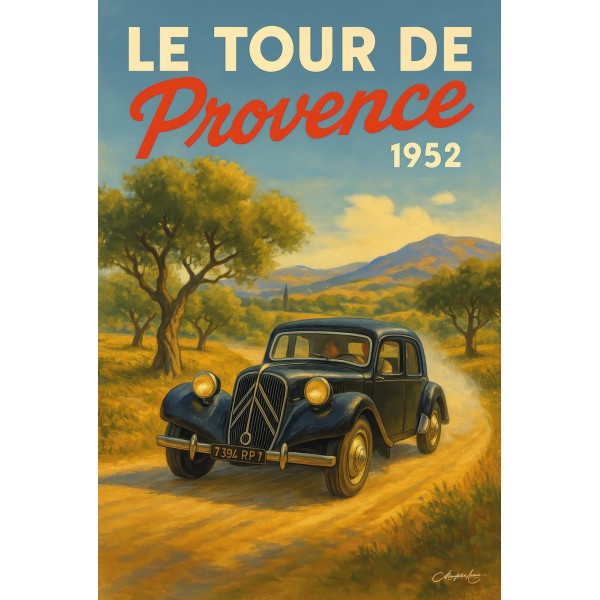 Le Tour de Provence 1952 — Manufacture Arssans