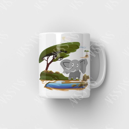 Mug Éléphanteau — Manufacture Arssans