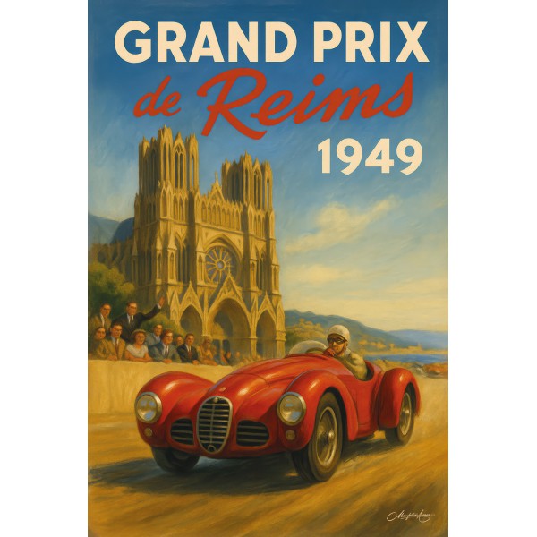 Grand Prix de Reims 1949 — Manufacture Arssans