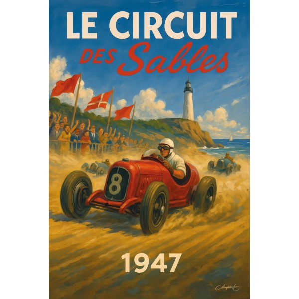 Le Circuit des Sables 1947 — Manufacture Arssans