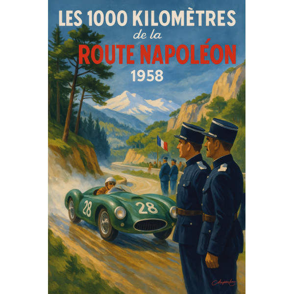 Les 1000km route Napoleon 1958 — Manufacture Arssans