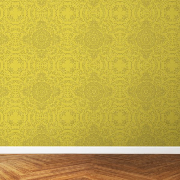 Papier Peint Elegans Mandala — Ambiance 3