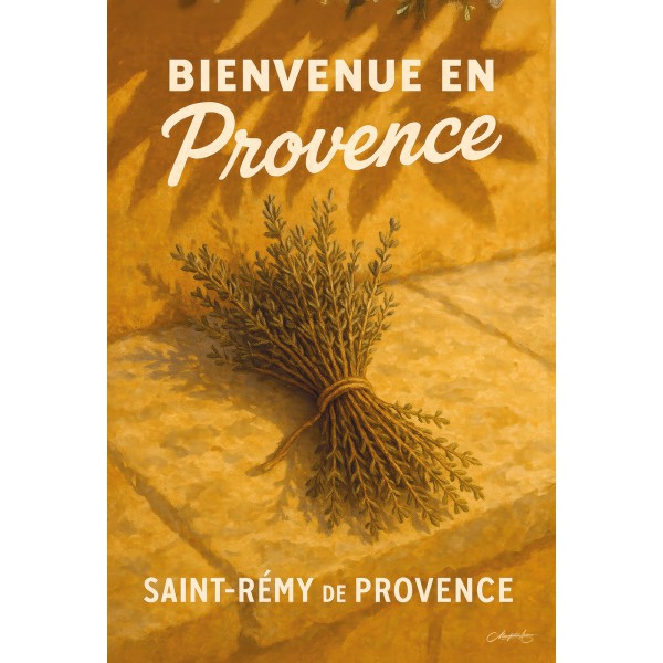 Herbes de Provence – Senteurs du Sud – affiche & plaque vintage | Manufacture Arssans