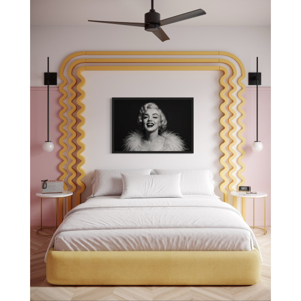 Marilyn Rayonnante – Portrait Glamour Noir et Blanc – vue 7 | Manufacture Arssans