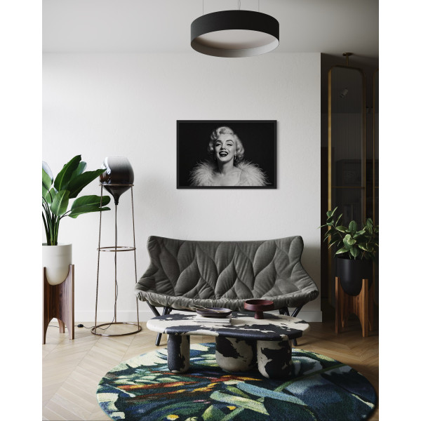 Marilyn Rayonnante – Portrait Glamour Noir et Blanc – vue 10 | Manufacture Arssans
