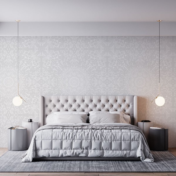 Papier Peint Classis Mandala — Ambiance 1