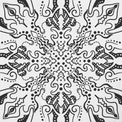 Papier Peint Atypical Mandala