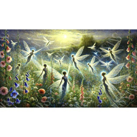 Danse des hautes herbes - affiche & plaque vintage | Manufacture Arssans