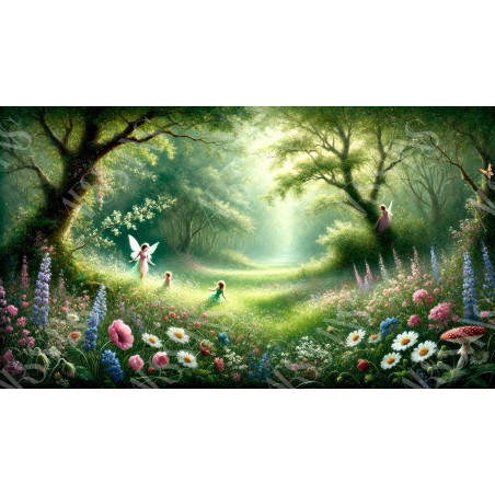 Innocence sous la lumière - affiche & plaque vintage | Manufacture Arssans