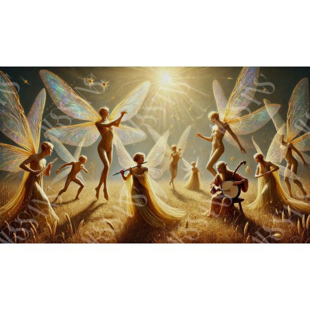 Danses des Champs d’Or - affiche & plaque vintage | Manufacture Arssans