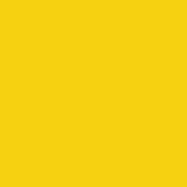 Papier Peint Uni Jaune Safran — Ambiance 1