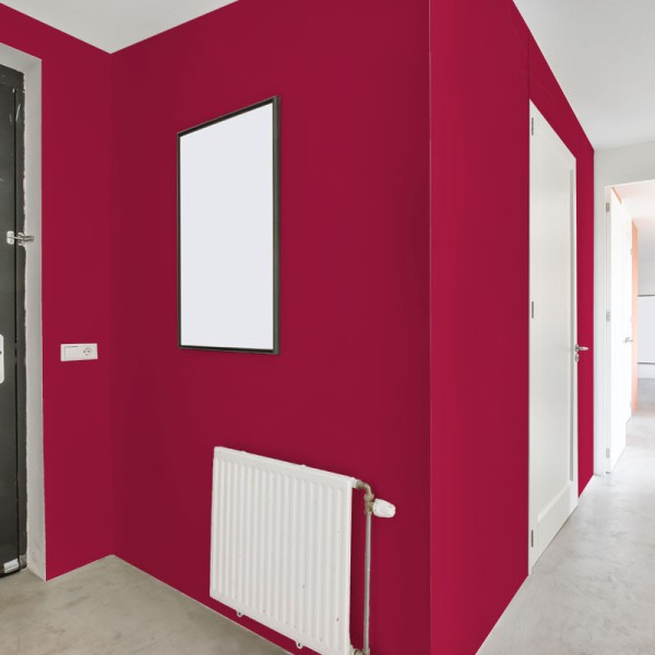 Papier Peint Uni Lie de Vin — Ambiance 1