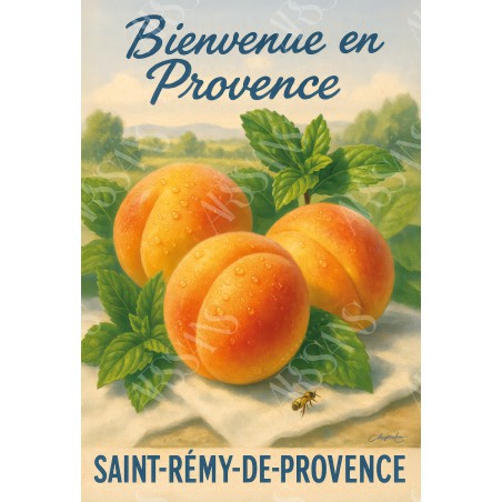 Magnet Chaleur d’été – Abricot au parfum du Sud