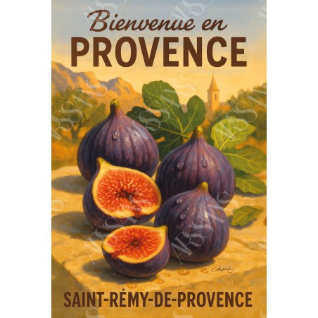 Magnet Cœur de figue – Trésor sucré de Saint-Rémy