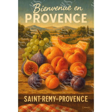 Magnet Fruits de Provence – Trésors du Verger