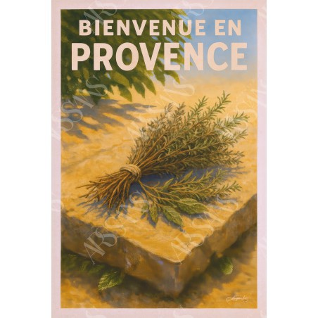 Magnet Herbes de Provence – Fraîcheur du Matin