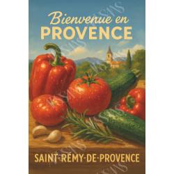 Magnet Légumes de Provence – Saveurs du Terroir