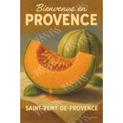 Magnet Melon de Saint-Rémy – Chair d’Été