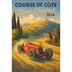 Magnet Course Côte Mont Ventoux 1934