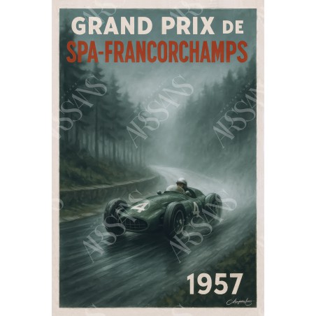 Magnet Grand Prix SPA Francorchamps 1957