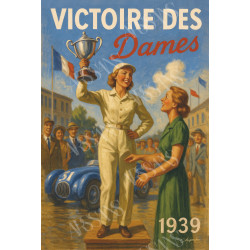 Magnet Championne en Blanc – 1939