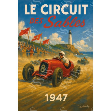 Magnet Le Circuit des Sables 1947