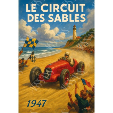 Magnet Les Bolides de la Plage – 1947